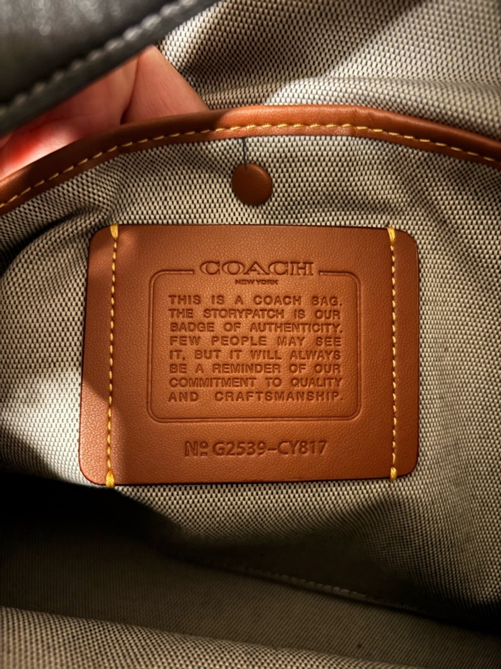 Coach Juliet shoulder bag 38 black - Picture 6 of 7